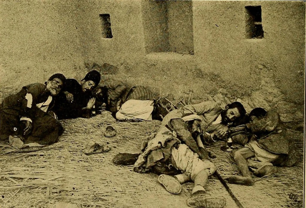 An illustration from Persia past and present; a book of travel and research, with more than two hundred illustrations and a map, 1906, leaf 583