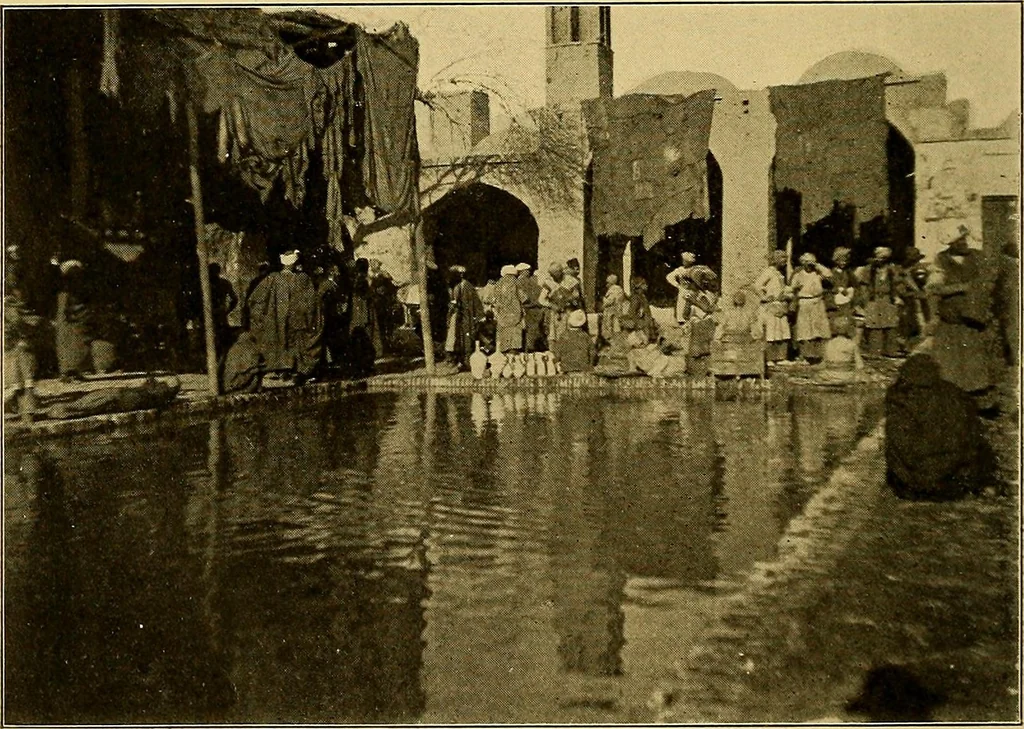 An illustration from Persia past and present; a book of travel and research, with more than two hundred illustrations and a map, 1906, leaf 603