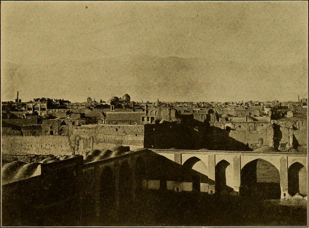An illustration from Persia past and present; a book of travel and research, with more than two hundred illustrations and a map, 1906, leaf 678