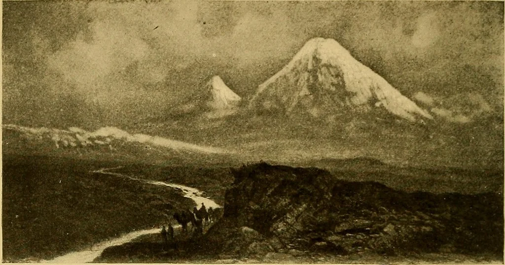 An illustration from Persia past and present; a book of travel and research, with more than two hundred illustrations and a map, 1906, leaf 69