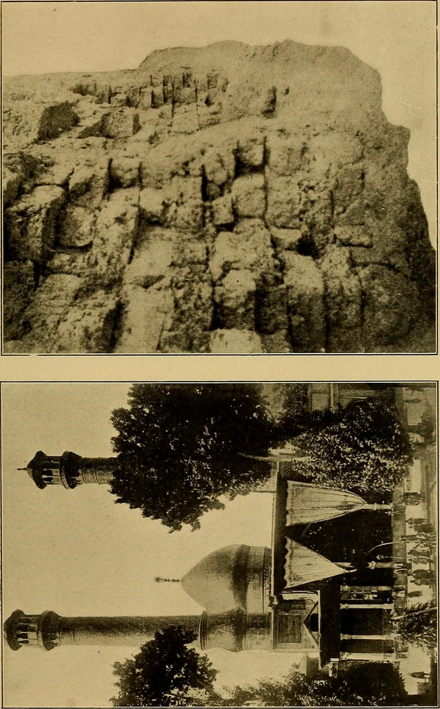 An illustration from Persia past and present; a book of travel and research, with more than two hundred illustrations and a map, 1906, leaf 718
