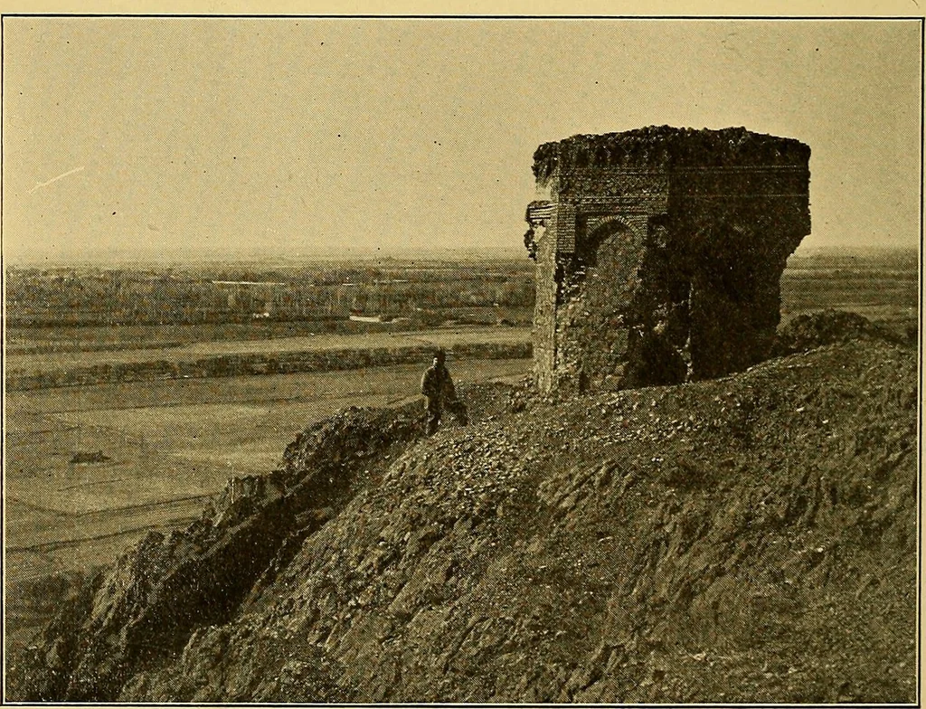 An illustration from Persia past and present; a book of travel and research, with more than two hundred illustrations and a map, 1906, leaf 727