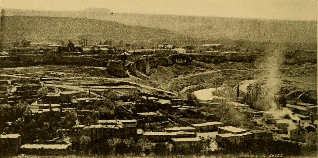 An illustration from Persia past and present; a book of travel and research, with more than two hundred illustrations and a map, 1906, leaf 73