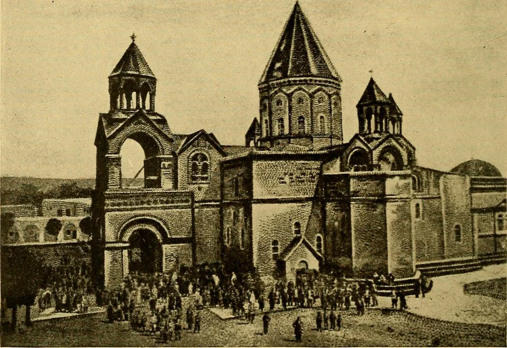 An illustration from Persia past and present; a book of travel and research, with more than two hundred illustrations and a map, 1906, leaf 73