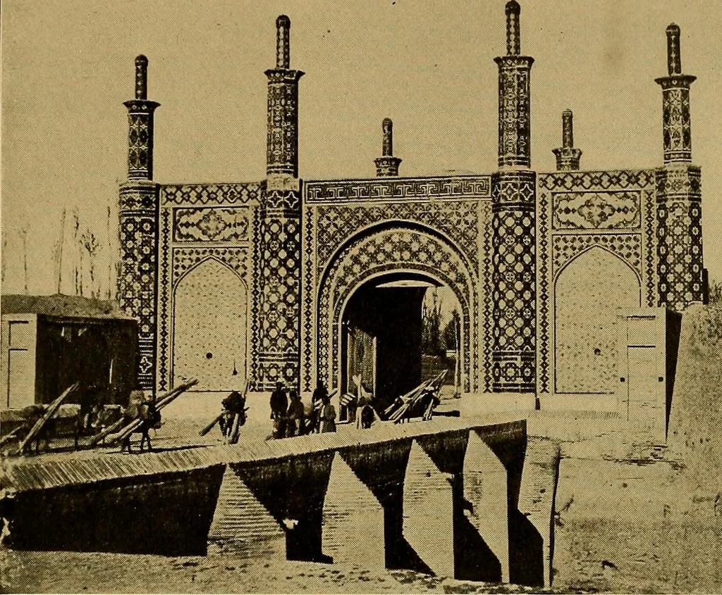 An illustration from Persia past and present; a book of travel and research, with more than two hundred illustrations and a map, 1906, leaf 742