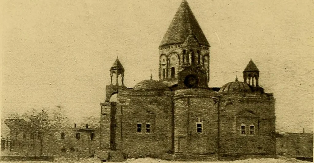 An illustration from Persia past and present; a book of travel and research, with more than two hundred illustrations and a map, 1906, leaf 77