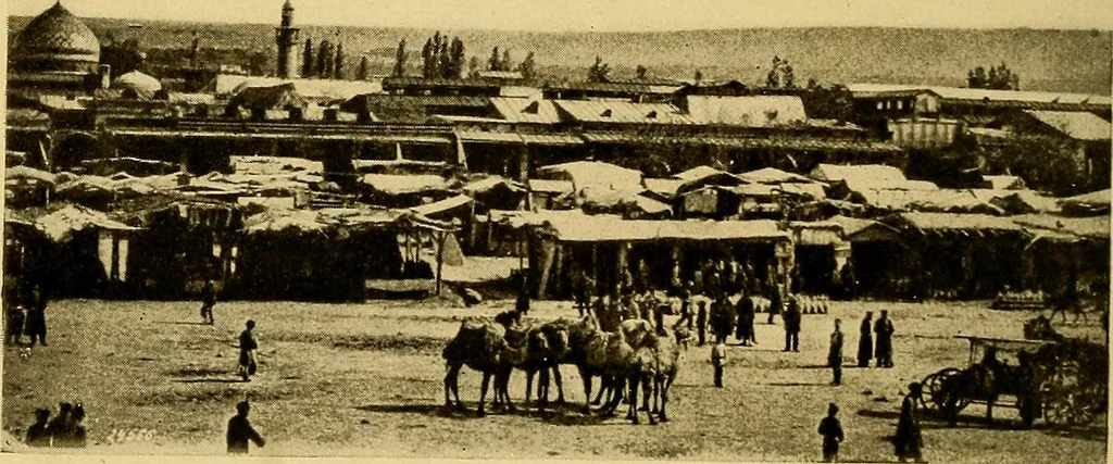 An illustration from Persia past and present; a book of travel and research, with more than two hundred illustrations and a map, 1906, leaf 77