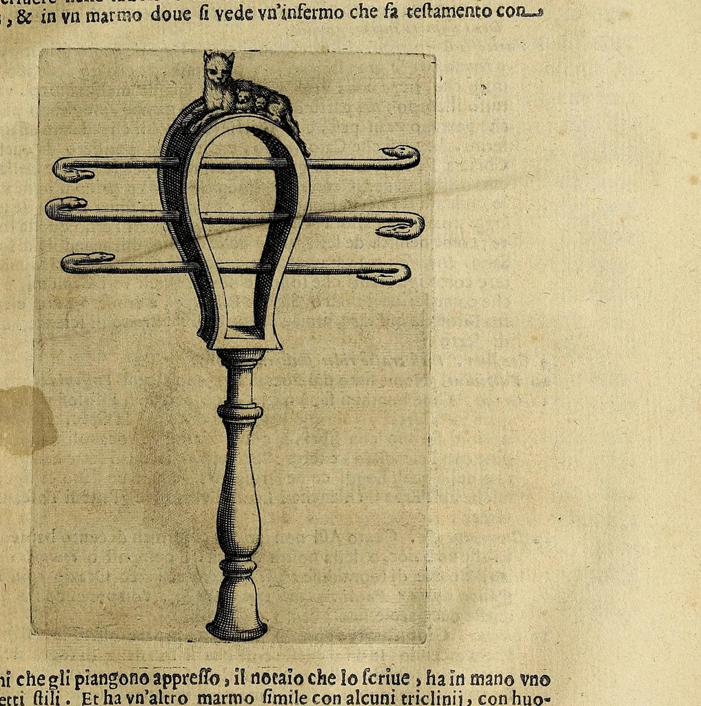 An illustration from Persio, 1630, leaf 215