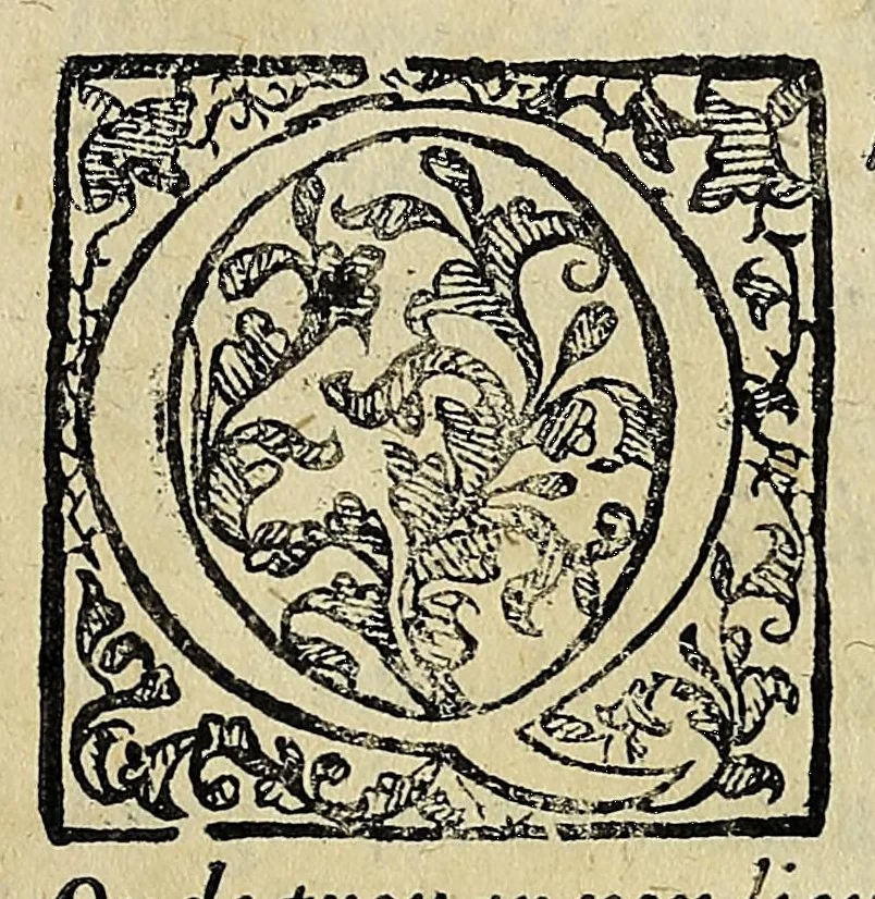 An illustration from Persio, 1630, leaf 7