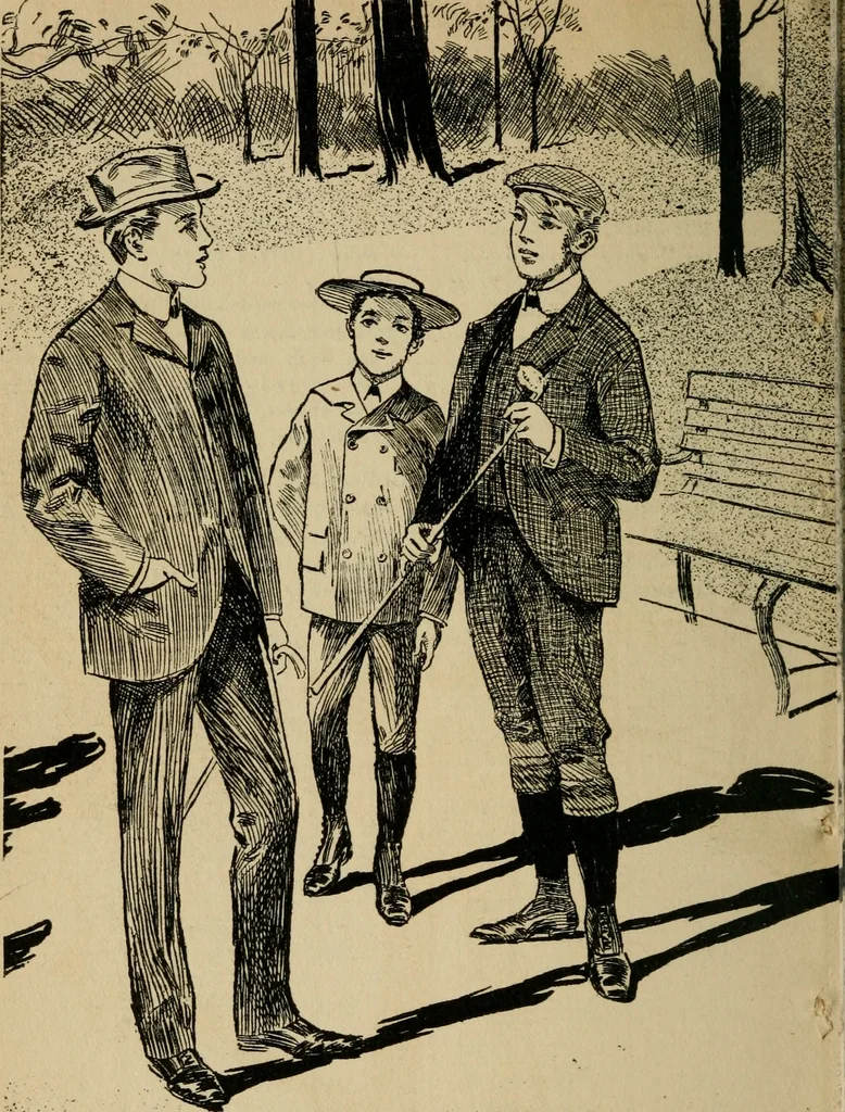 An illustration from Personal : being a brief treatise on what to wear, what not to wear, 1898, leaf 121