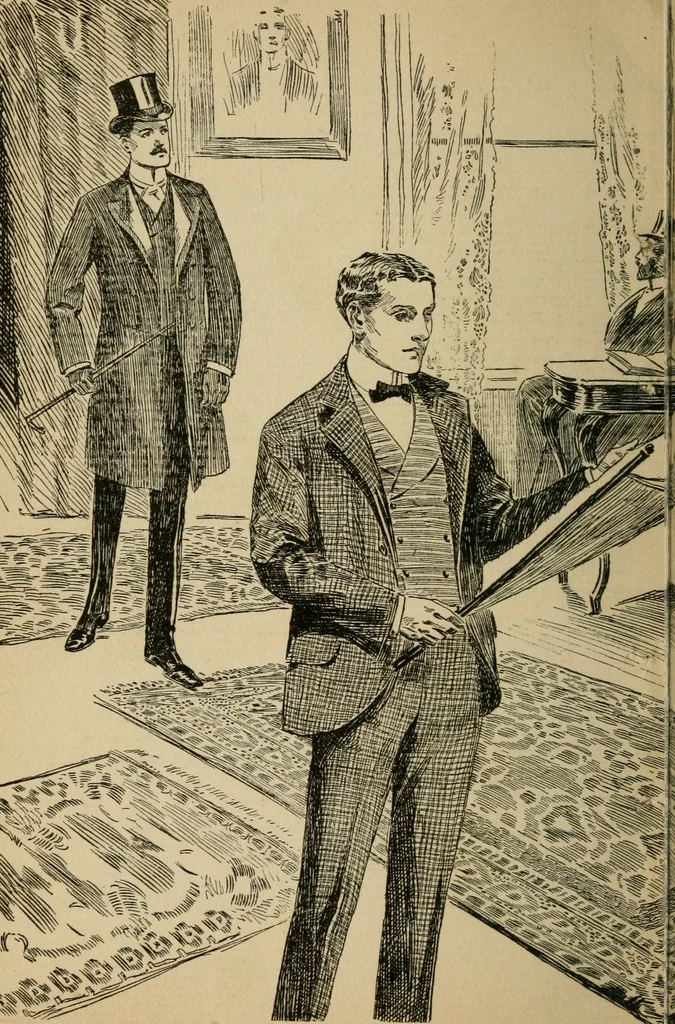 An illustration from Personal : being a brief treatise on what to wear, what not to wear, 1898, leaf 61