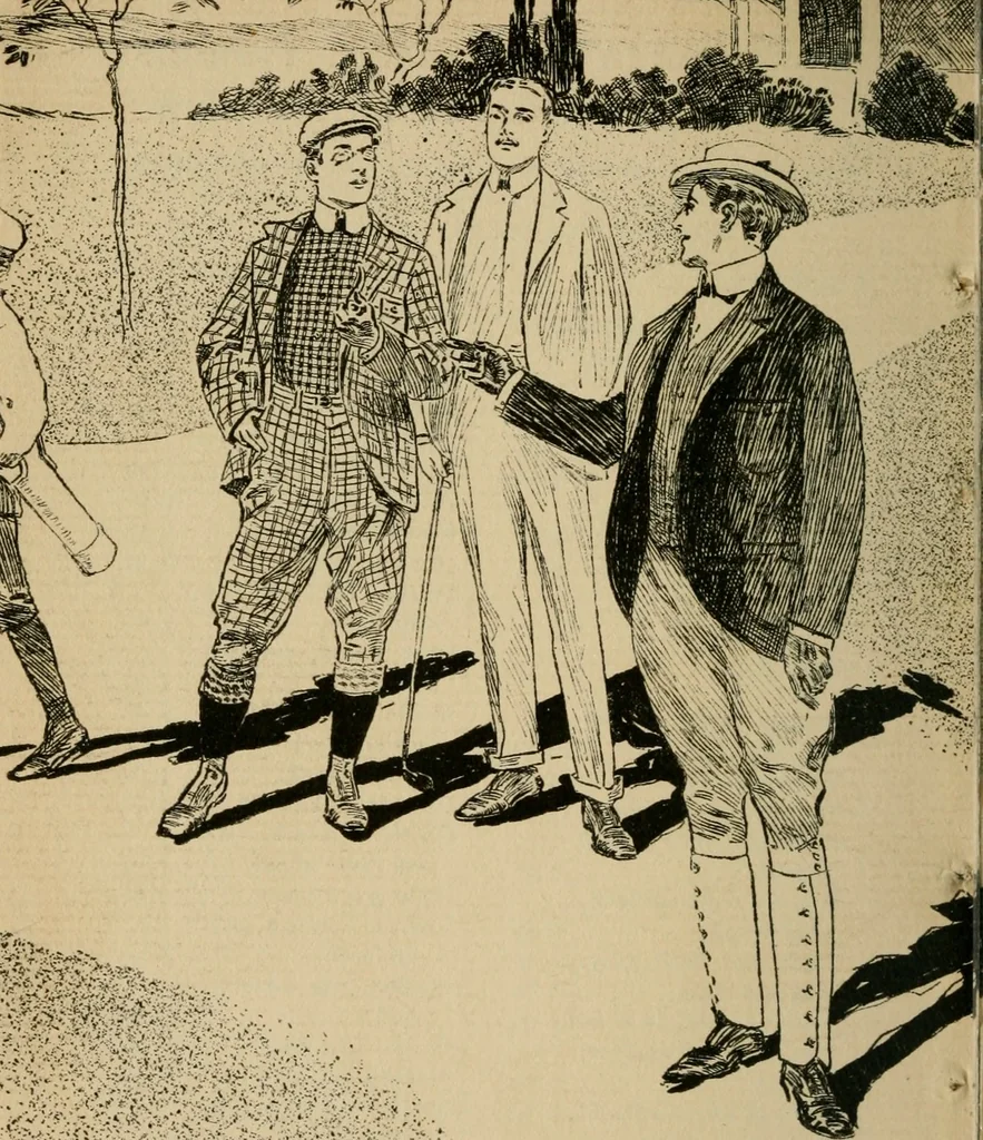 An illustration from Personal : being a brief treatise on what to wear, what not to wear, 1898, leaf 73