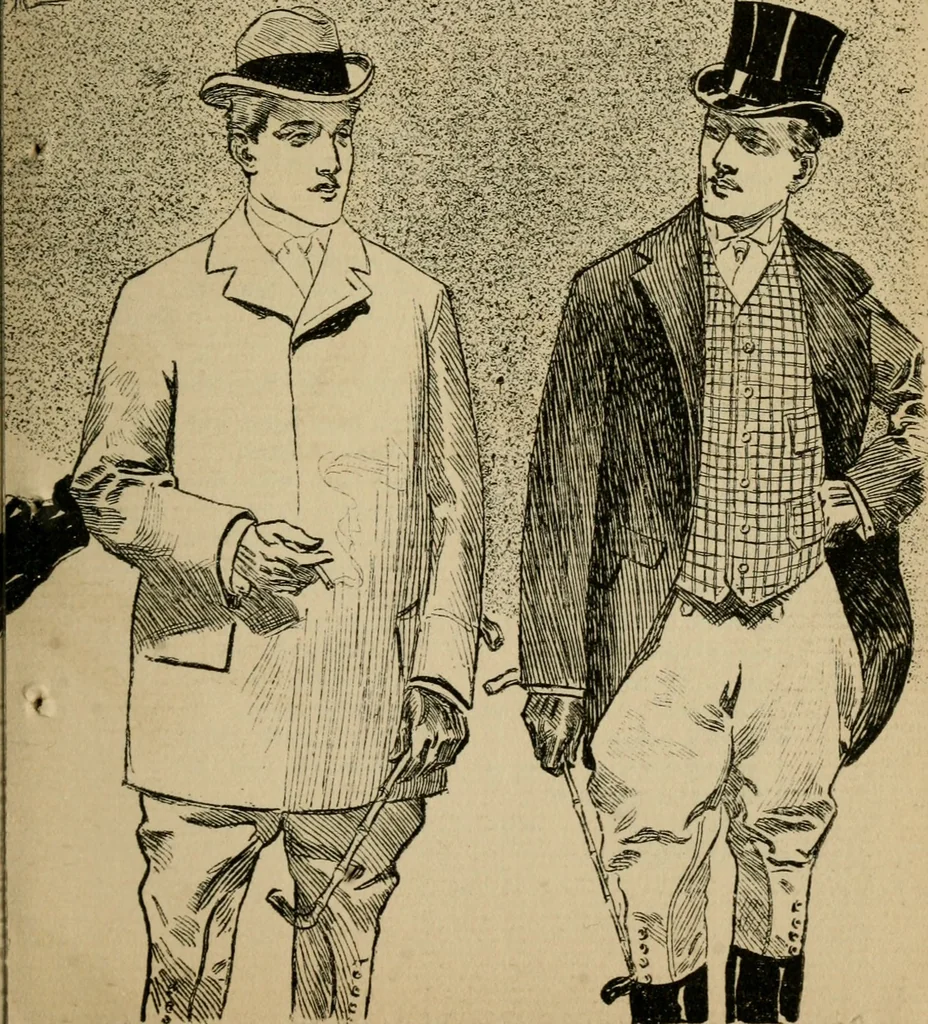 An illustration from Personal : being a brief treatise on what to wear, what not to wear, 1898, leaf 74
