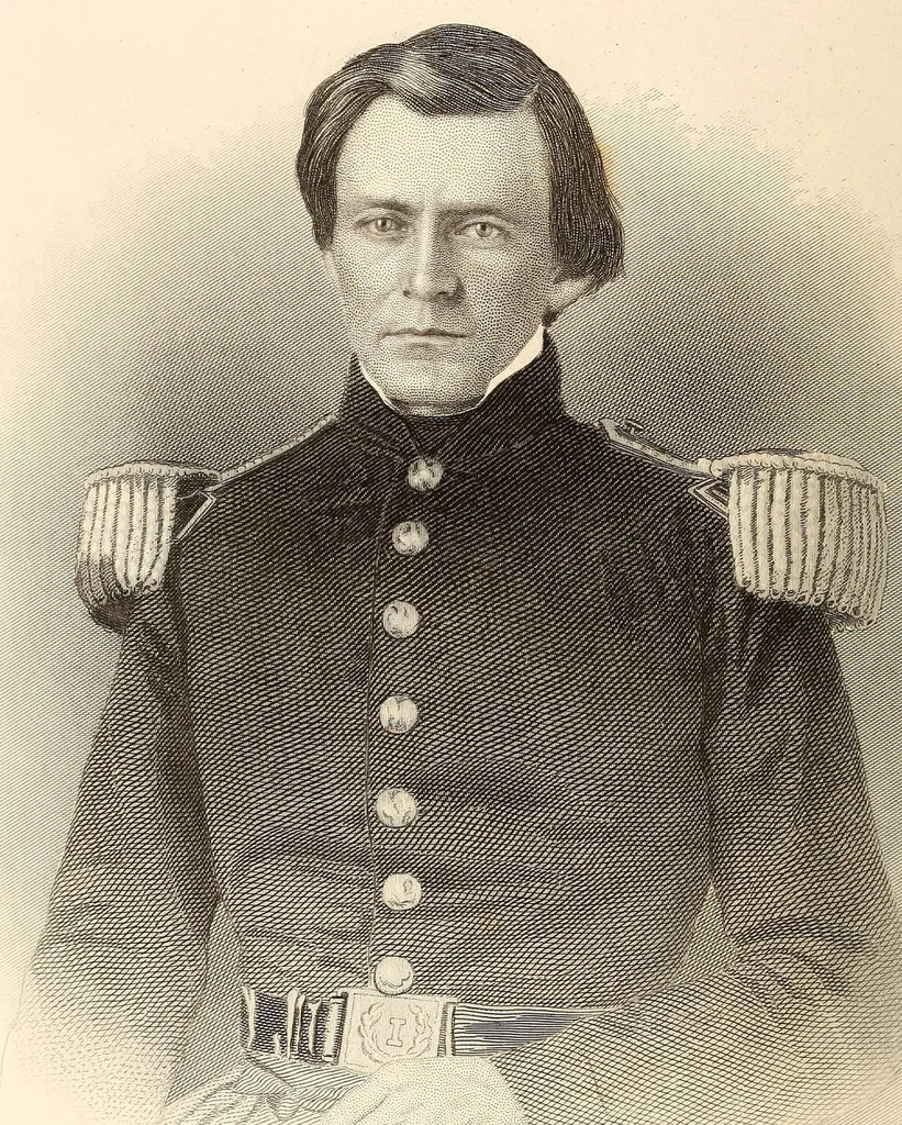 An illustration from Personal memoirs of U.S. Grant .., 1885, leaf 10