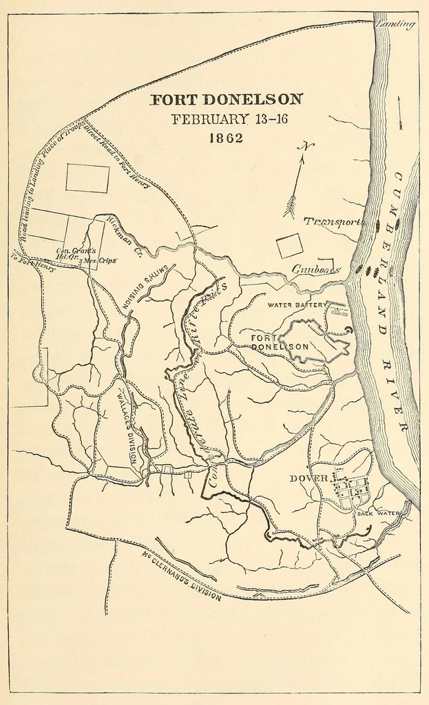 An illustration from Personal memoirs of U.S. Grant .., 1885, leaf 315