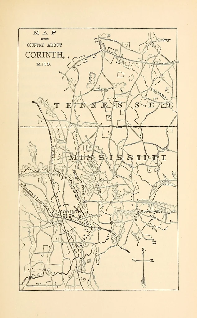 An illustration from Personal memoirs of U.S. Grant .., 1885, leaf 397
