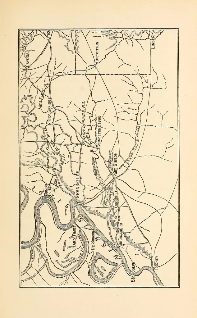 An illustration from Personal memoirs of U.S. Grant .., 1885, leaf 501