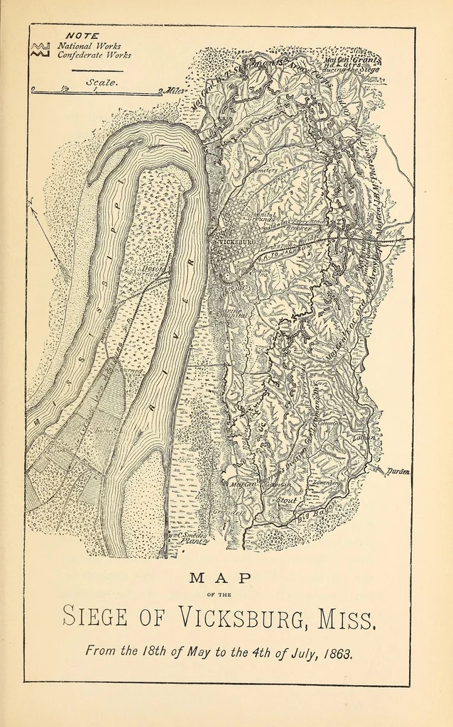 An illustration from Personal memoirs of U.S. Grant .., 1885, leaf 561