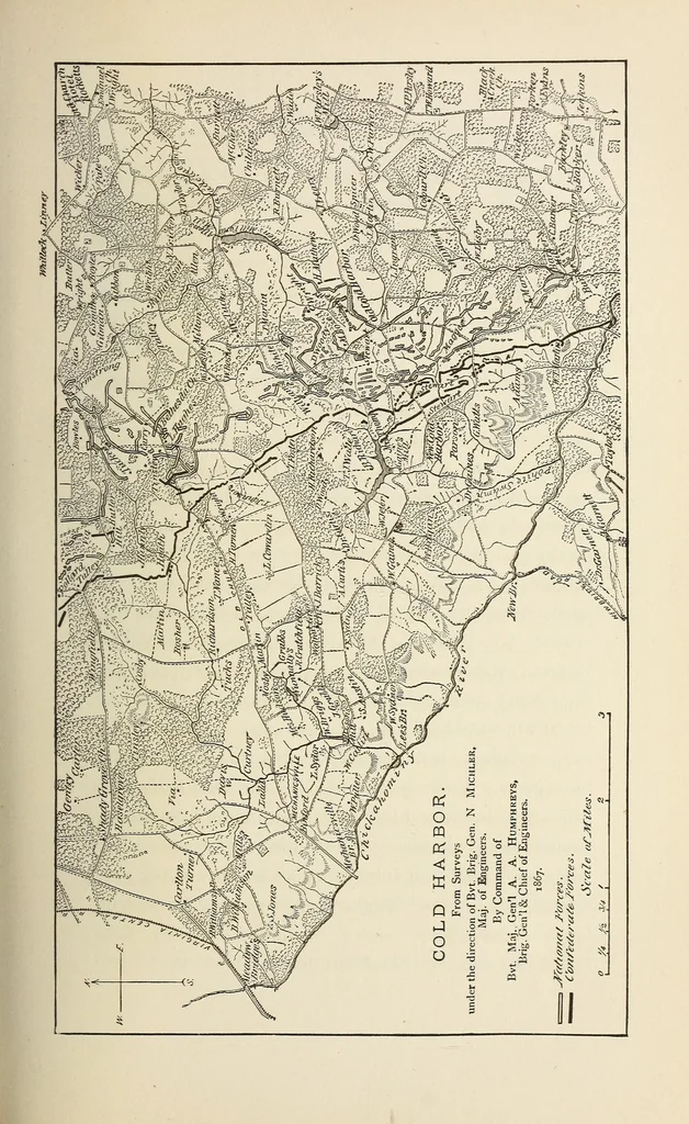 An illustration from Personal memoirs of U.S. Grant .., 1885, leaf 271