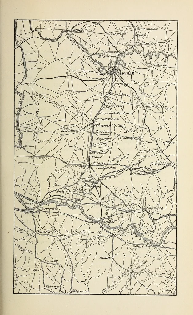 An illustration from Personal memoirs of U.S. Grant .., 1885, leaf 385