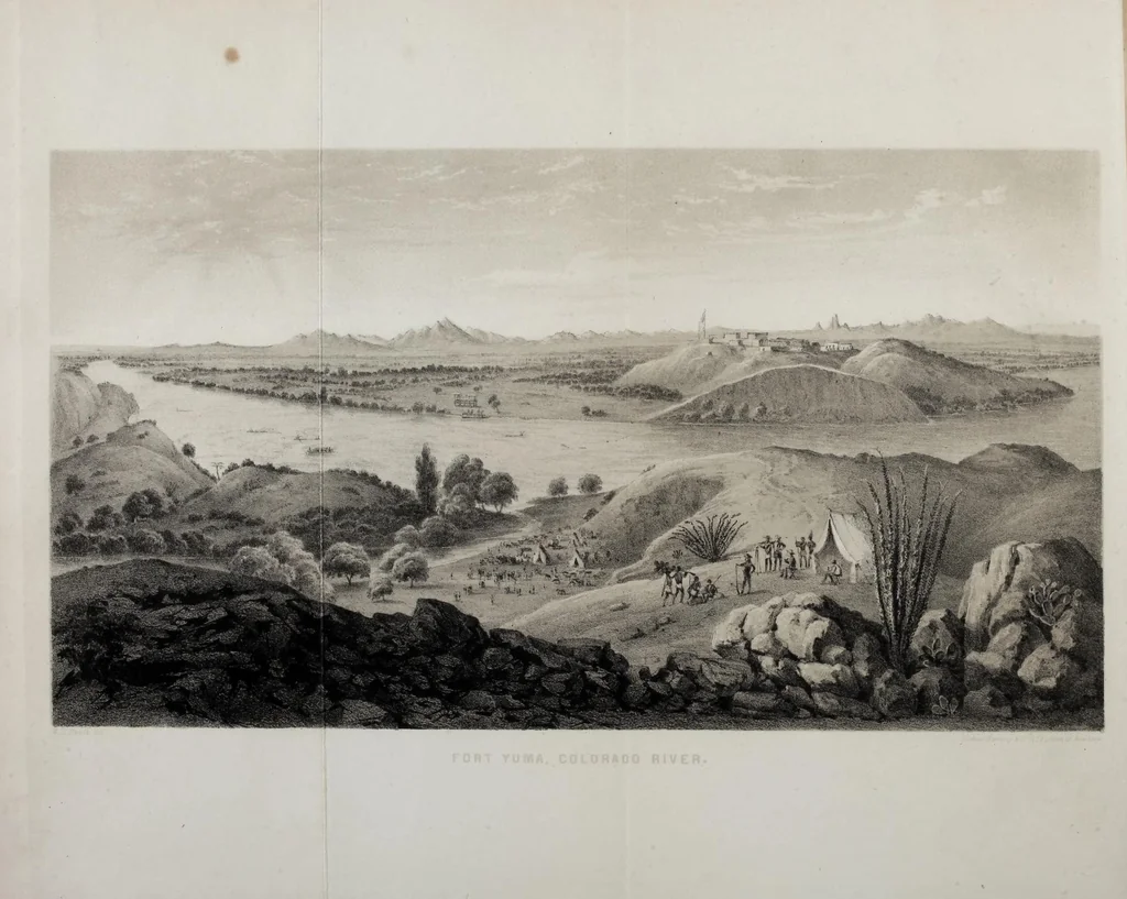 An illustration from Personal narrative of explorations and incidents in Texas, New Mexico, California, Sonora, and Chihuahua : connected with the United States and Mexican Boundary Commission, during the years 1850, '51, '52, and '53, 1854, leaf 14