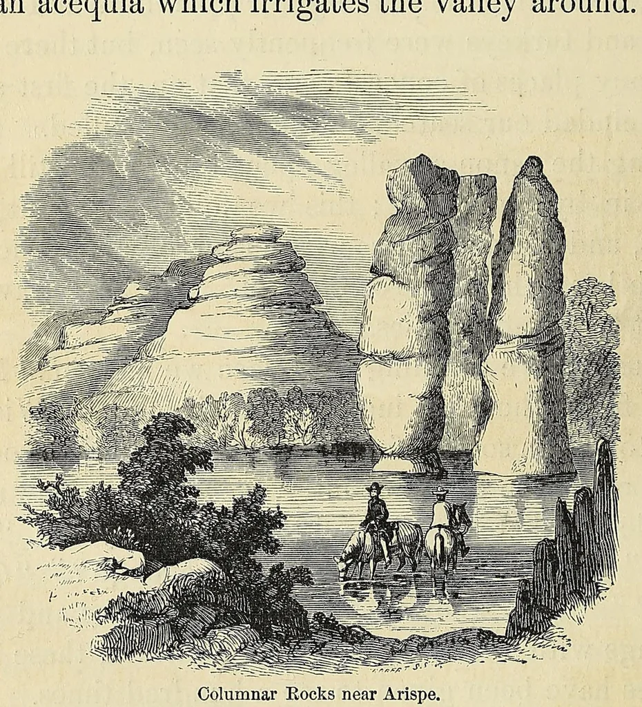 An illustration from Personal narrative of explorations and incidents in Texas, New Mexico, California, Sonora, and Chihuahua : connected with the United States and Mexican Boundary Commission, during the years 1850, '51, '52, and '53, 1854, leaf 330