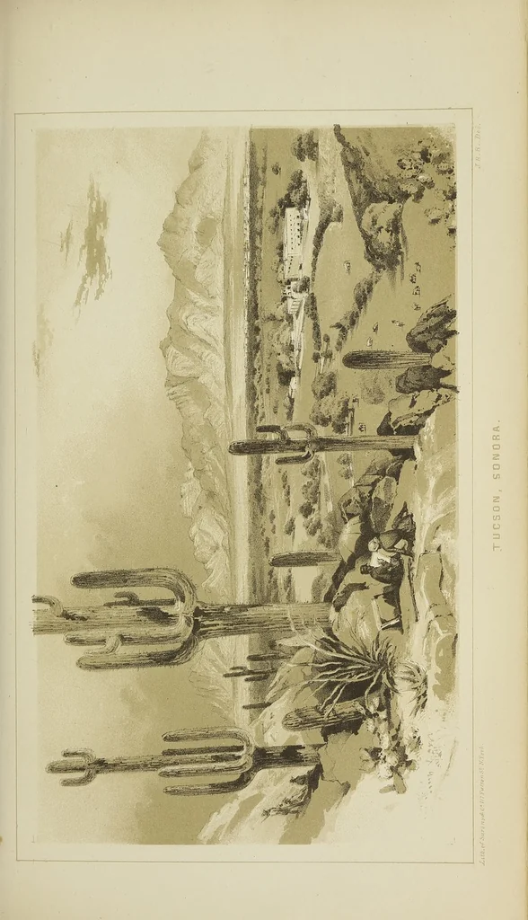 An illustration from Personal narrative of explorations and incidents in Texas, New Mexico, California, Sonora, and Chihuahua : connected with the United States and Mexican Boundary Commission, during the years 1850, '51, '52, and '53, 1854, leaf 385