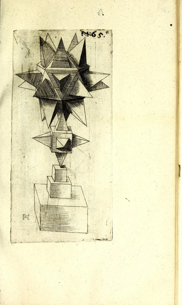 An illustration from Perspectiuische Reiss Kunst, 1625, leaf 107