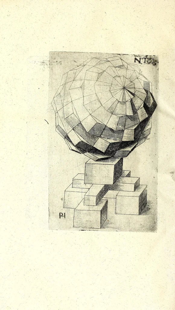 An illustration from Perspectiuische Reiss Kunst, 1625, leaf 232
