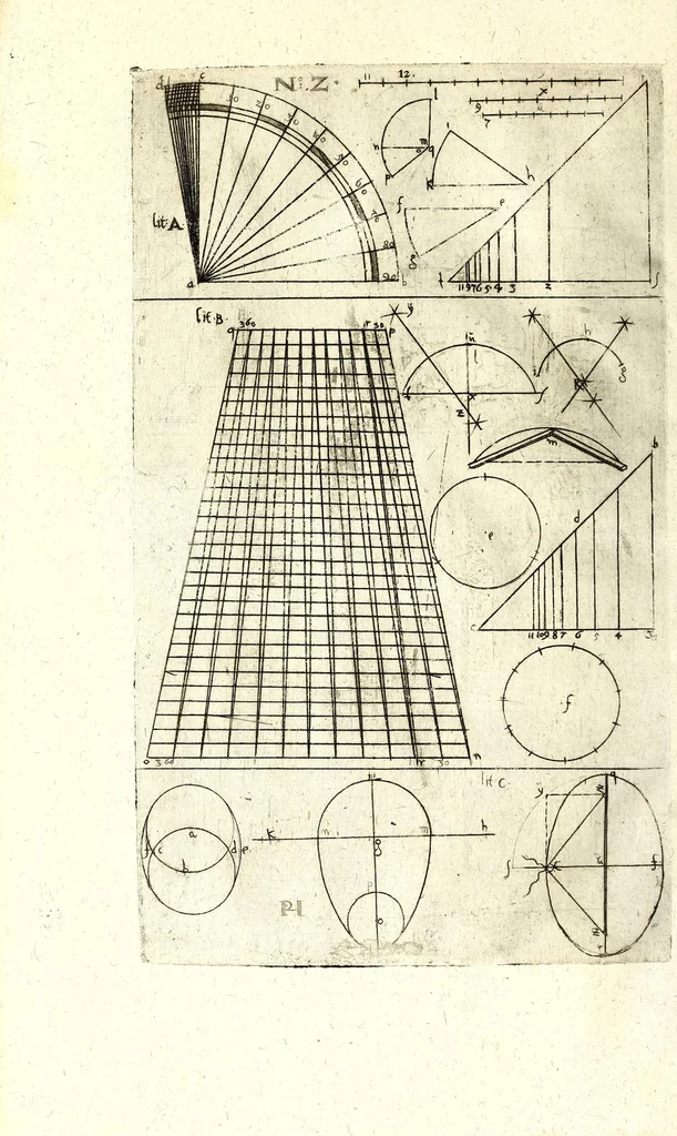 An illustration from Perspectiuische Reiss Kunst, 1625, leaf 24