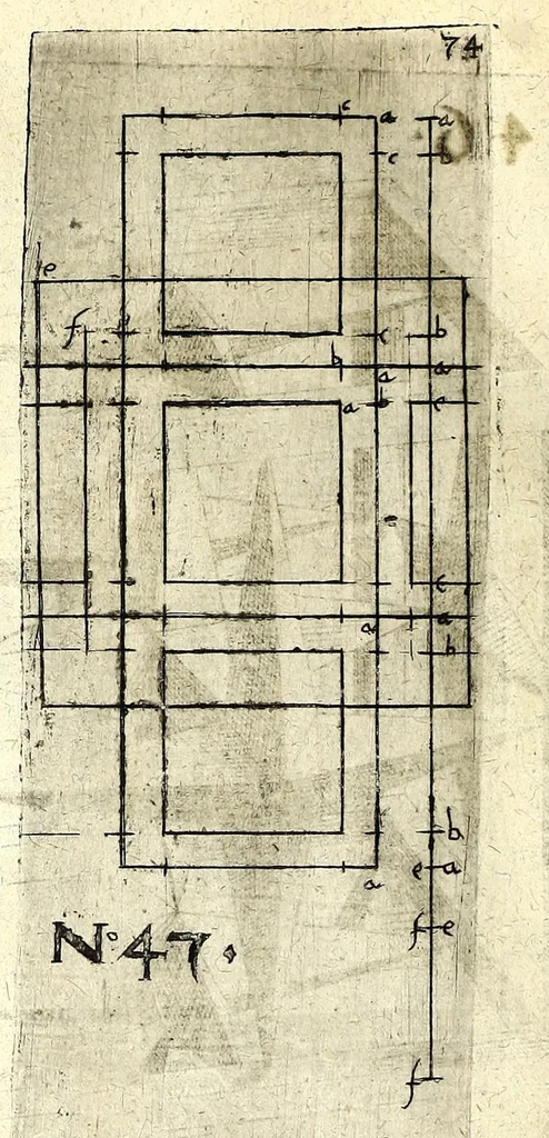 An illustration from Perspectiuische Reiss Kunst, 1625, leaf 86