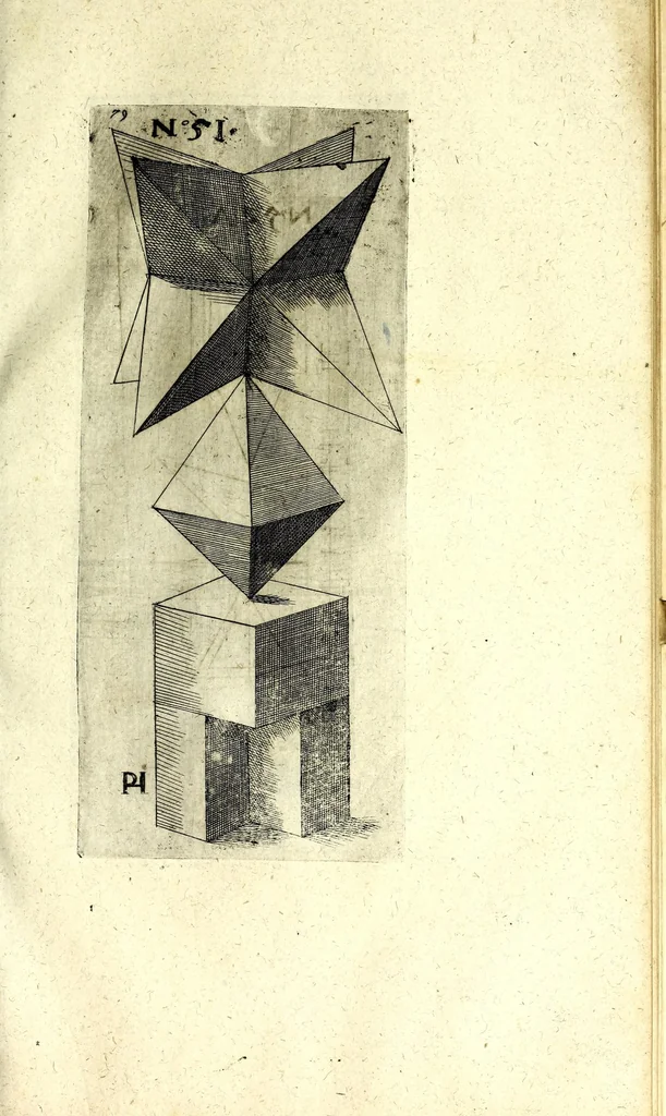An illustration from Perspectiuische Reiss Kunst, 1625, leaf 91
