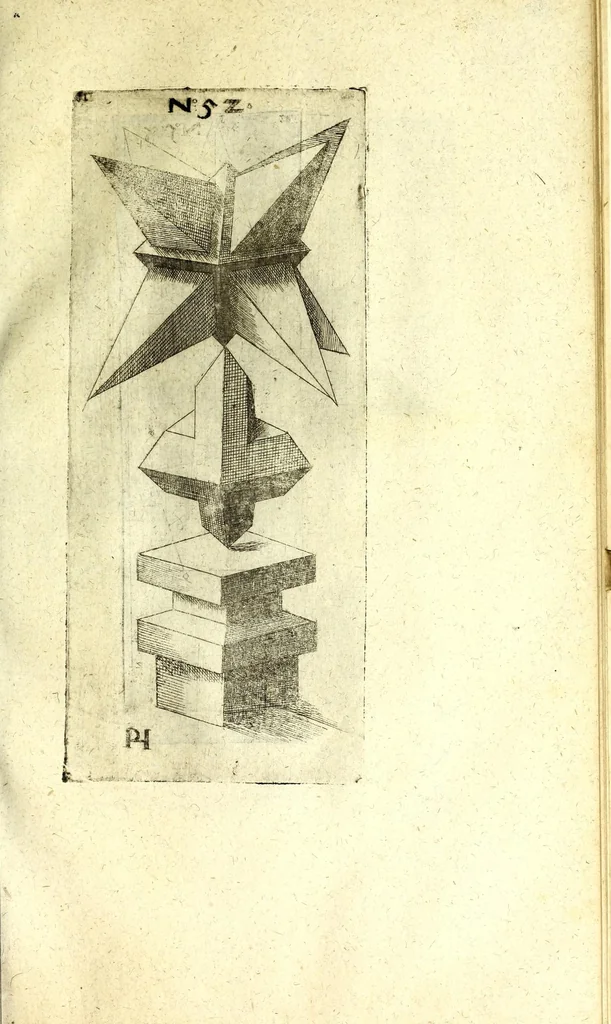 An illustration from Perspectiuische Reiss Kunst, 1625, leaf 93