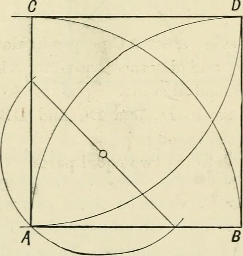 An illustration from Perspective and geometrical drawing : adapted to the use of candidates for second and third-class teachers' certificates, 1887, leaf 109