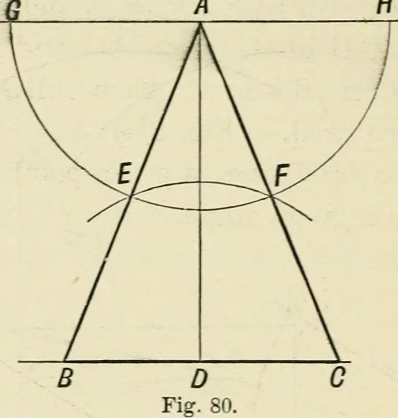 An illustration from Perspective and geometrical drawing : adapted to the use of candidates for second and third-class teachers' certificates, 1887, leaf 117