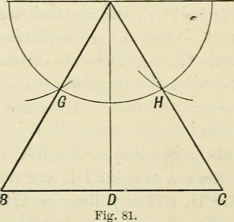 An illustration from Perspective and geometrical drawing : adapted to the use of candidates for second and third-class teachers' certificates, 1887, leaf 117