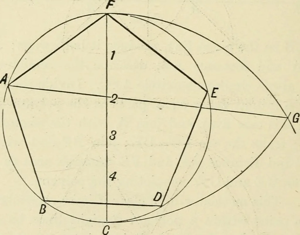 An illustration from Perspective and geometrical drawing : adapted to the use of candidates for second and third-class teachers' certificates, 1887, leaf 123