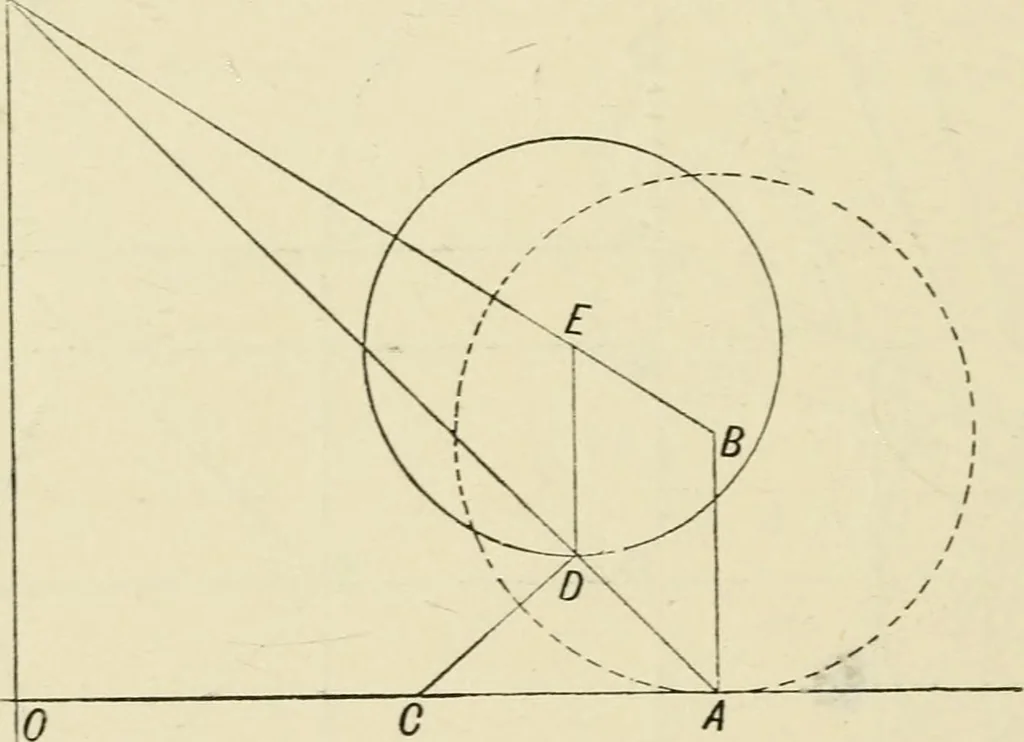An illustration from Perspective and geometrical drawing : adapted to the use of candidates for second and third-class teachers' certificates, 1887, leaf 65