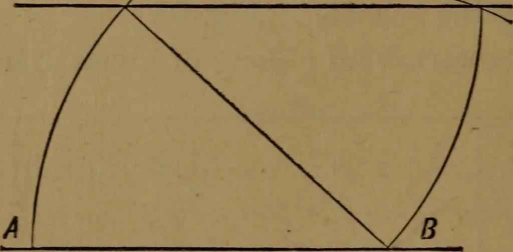 An illustration from Perspective and geometrical drawing adapted to the use of candidates for second and third-class teachers' certificates, 1887, leaf 113