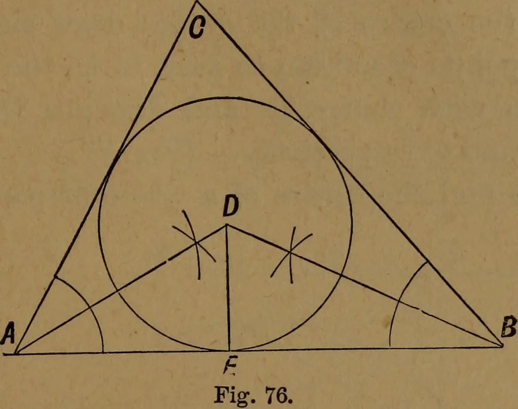 An illustration from Perspective and geometrical drawing adapted to the use of candidates for second and third-class teachers' certificates, 1887, leaf 116