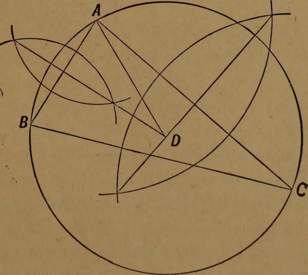 An illustration from Perspective and geometrical drawing adapted to the use of candidates for second and third-class teachers' certificates, 1887, leaf 116