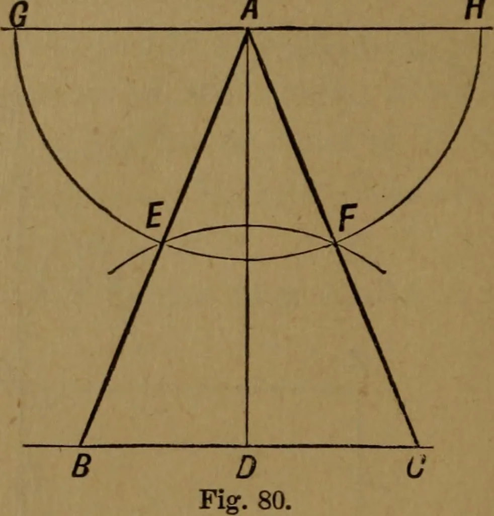 An illustration from Perspective and geometrical drawing adapted to the use of candidates for second and third-class teachers' certificates, 1887, leaf 119