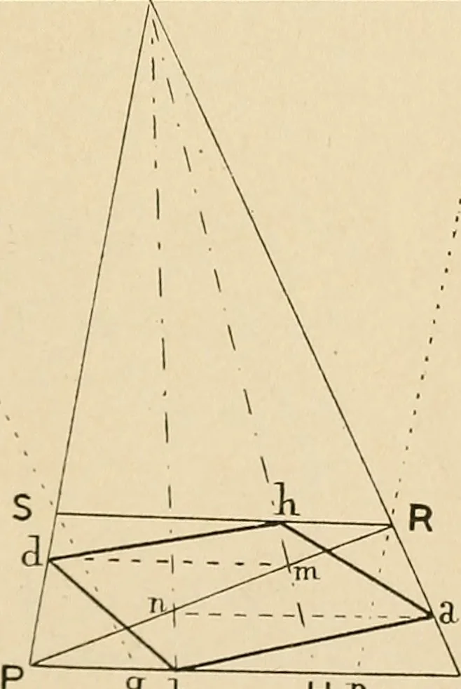 An illustration from Perspective : the old and the new method, 1921, leaf 30