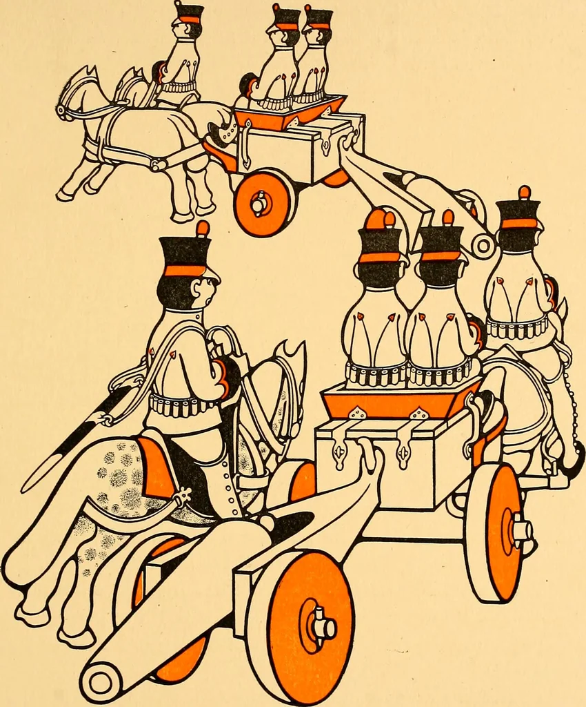 An illustration from Peter Poodle,: toy maker to the king, 1906, leaf 106
