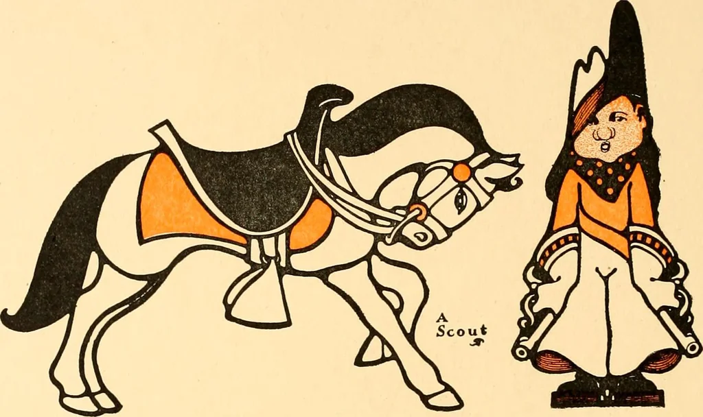 An illustration from Peter Poodle,: toy maker to the king, 1906, leaf 107