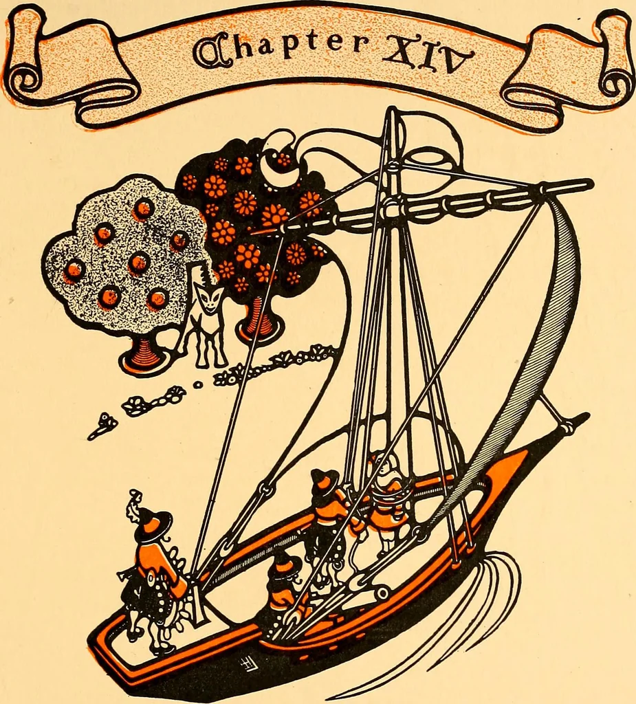 An illustration from Peter Poodle,: toy maker to the king, 1906, leaf 116
