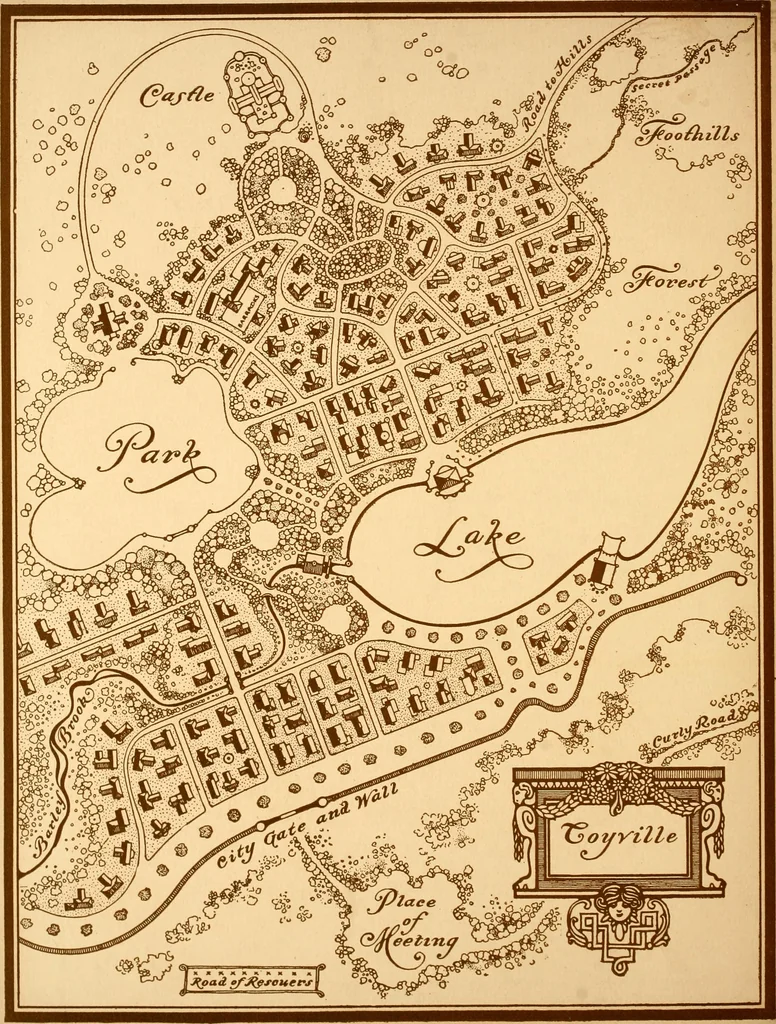 An illustration from Peter Poodle,: toy maker to the king, 1906, leaf 179