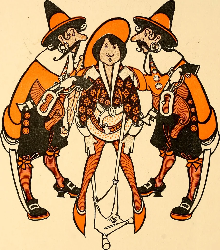An illustration from Peter Poodle,: toy maker to the king, 1906, leaf 45