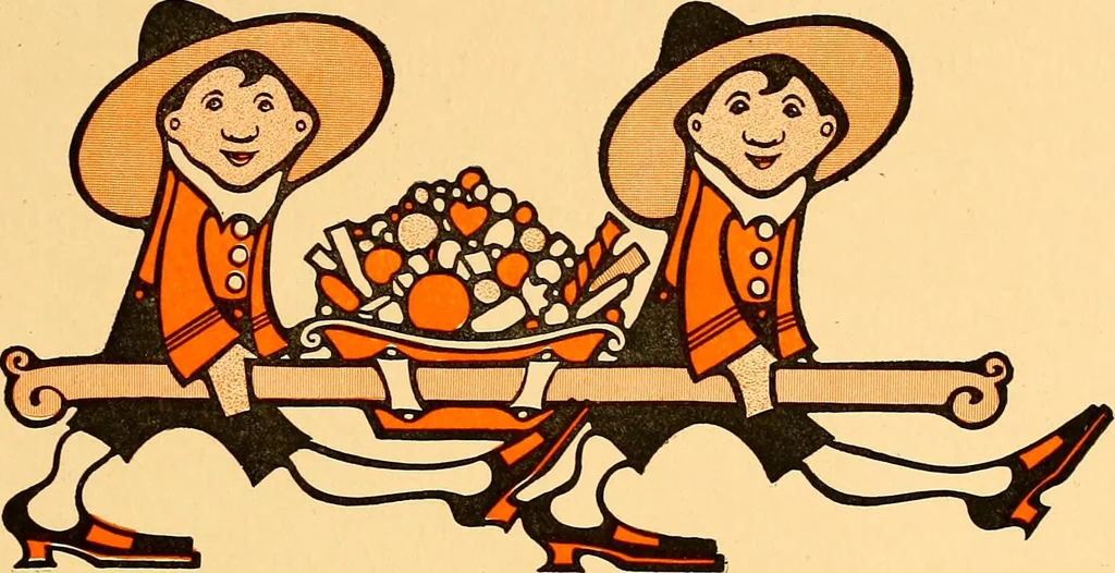 An illustration from Peter Poodle,: toy maker to the king, 1906, leaf 52