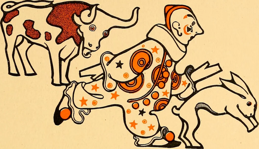 An illustration from Peter Poodle,: toy maker to the king, 1906, leaf 60